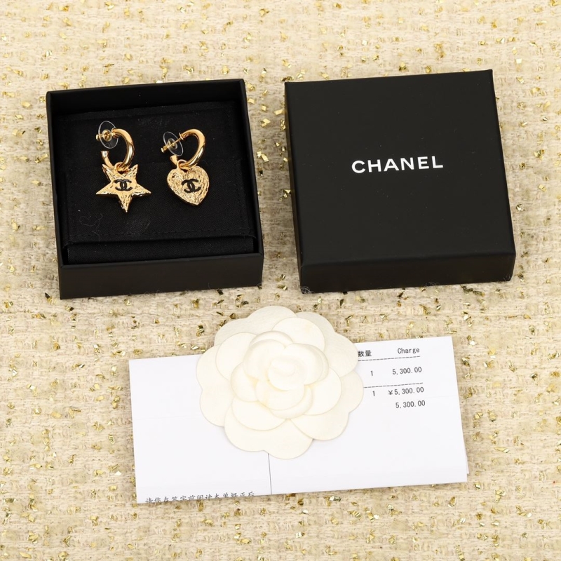 Ch*el earrings